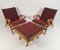 Armchairs and Footstool by Francis Jirák for Tatra Furniture, 1960s, Set of 3 1