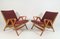 Armchairs and Footstool by Francis Jirák for Tatra Furniture, 1960s, Set of 3 13
