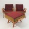 Armchairs and Footstool by Francis Jirák for Tatra Furniture, 1960s, Set of 3 17