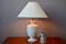 Lámpara de mesa de cerámica agrietada, años 70, Imagen 2