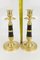 French Empire Style Gilt Bronze and Patinated Brass Candlesticks, Set of 2 19