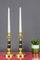 French Empire Style Gilt Bronze and Patinated Brass Candlesticks, Set of 2 7