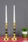 French Empire Style Gilt Bronze and Patinated Brass Candlesticks, Set of 2, Image 7