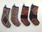 Turkish Kilim Christmas Stockings, Set of 4, Image 2