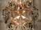 Applique Mid-Century in cristallo sfaccettato e ottone di Kinkeldey, Germania, set di 3, Immagine 17