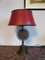 Lámpara de mesa de latón, años 60, Imagen 4