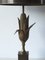 Gilt and Patinated Bronze Corn Lamp from Maison Charles, 1970s, Image 18