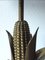 Gilt and Patinated Bronze Corn Lamp from Maison Charles, 1970s 10