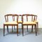 Dining Chairs by Bertha Schaefer for Singer & sons, 1950s, Set of 4 1