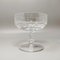Decanter Mid-Century vintage in cristallo con sei bicchieri in cristallo, Italia, anni '60, set di 7, Immagine 4