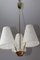 Viennese Brass Chandelier by Rupert Nikoll, 1950s, Image 11