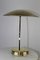 Brass Table Lamp from Hillebrand, 1940s 3