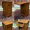 Louis Philippe Oak Bedside Table 2