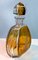 Bottiglia in vetro con motivi marini intagliati e sfaccettati di Boemia, anni '80, Immagine 5