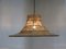 Ceiling Lamp with Sisal Covered Lampshade, 1960s, Image 7