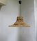 Ceiling Lamp with Sisal Covered Lampshade, 1960s, Image 1