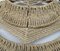 Ceiling Lamp with Sisal Covered Lampshade, 1960s 15