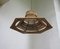 Ceiling Lamp with Sisal Covered Lampshade, 1960s, Image 4