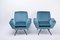 Mid-Century-Modern Model 530 Lounge Chairs from Lenzi, 1950s, Set of 2, Image 5