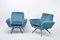 Mid-Century-Modern Model 530 Lounge Chairs from Lenzi, 1950s, Set of 2, Image 1