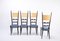 High Back Dining Chairs by Aldo Tura, 1970s, Set of 4, Image 2