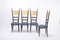 High Back Dining Chairs by Aldo Tura, 1970s, Set of 4 5