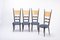 High Back Dining Chairs by Aldo Tura, 1970s, Set of 4 3