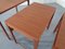 Tables Gigognes en Teck, Danemark, 1960s, Set de 3 8