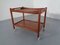 Teak Trolley by Hans J. Wegner for Andreas Tuck, 1950s 6