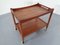 Teak Trolley by Hans J. Wegner for Andreas Tuck, 1950s 5