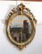 Specchio ovale Napoleone III dorato, Immagine 29