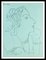 Henri Matisse (d’après) , La Rêveuse De Profil, 1943 , lithograph 1
