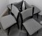 Danish Black Lacquered Chairs, 1960s, Set of 4 11