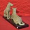 Escultura de perro Antimony Art Déco, años 30, Imagen 6