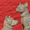 Escultura de perro Antimony Art Déco, años 30, Imagen 4