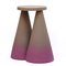 Isola Purple Ceramic Side Table from Portego 2