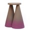 Table d'Appoint Isola en Céramique Violette de Portego 2