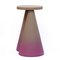 Isola Purple Ceramic Side Table from Portego 3