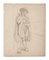 Musician, 19th Century, Pencil Drawing, Image 1