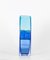 Transparent Blue Murano Glass Flowers Vase, Italy, 1970s 2