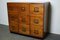 Vintage German Pine Apothecary Cabinet, 1950s, Image 17
