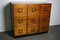 Vintage German Pine Apothecary Cabinet, 1950s 4