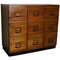 Vintage German Pine Apothecary Cabinet, 1950s 1
