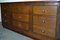 Dutch Oak Apothecary Cabinet or Shop Counter, 1930s 3