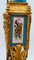 Antique Painted and Gilded Bronze Porcelain Mantel Set, Set of 3, Image 17