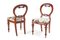 Antique Victorian Mahogany Balloon Back Chairs, Set of 6 2
