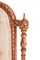 Silla victoriana antigua de nogal tallado, Imagen 3