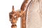 Silla victoriana antigua de nogal tallado, Imagen 5