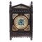 Viktorianische ebonisierte Tischuhr aus ästhetischem Uhrwerk, 19. Jh 1
