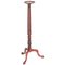 Antique Carved Mahogany Torchère Plant Stand 1